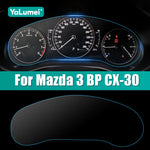 For Mazda 3 BP CX-30 CX30 2019 2020 2021 2022 2023 2024 2025 Car Dashboard Film Instrument Panel Display TPU Film Accessories