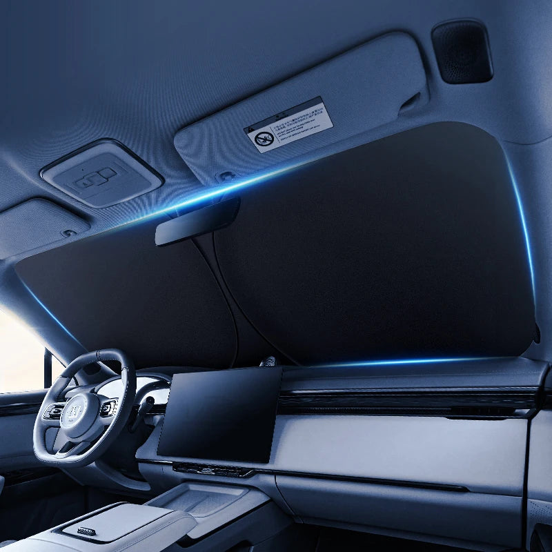 Foldable Car Windshield Sun Shade | UV Protection Interior Window Cover