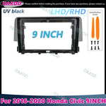2 Din Car CD Fascia for 2016-2020 Honda Civic 9 Inch Panel Frame Plastic Accessories lifestyle view