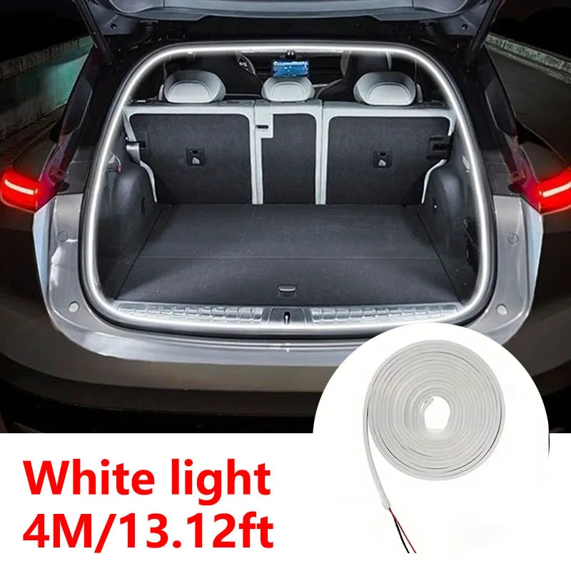 Car High Brightness Trunk Lighting Ambient Light Interior Decoration LED Wiring Free alternate view