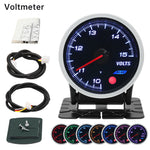 Universal 52mm 8 Color Car Gauge Set | 12V Racing Dash Meter Kit alternate view