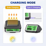 ANCEL BM200 PRO 12V Car Battery Capacity Tester Monitor LED Display Waterproof SOH SOC Battery Health Analyzer Auto Tester Tools