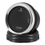Red LED Water Temperature Gauge 52mm | 0-120℃ Temp Sensor with Flashing Alarm detail view