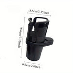 Car Cup Holder Expander | Adjustable Dual Cup Holder with Phone Holder and Aromathera lifestyle view