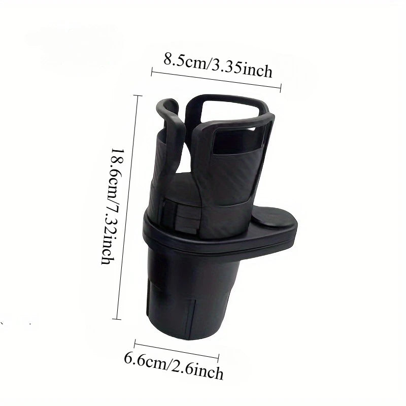 Car Cup Holder Expander | Adjustable Dual Cup Holder with Phone Holder and Aromathera lifestyle view