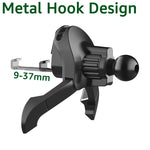 17mm Ball Head Car Air Vent Phone Holder Clip detail view