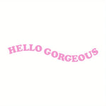 Car Rear View Mirror Vinyl Sticker Decal Boost Your Self-Care Motivational Quotes Decal detail view