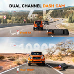 Dash Cam 4K+1080P M40 Front and Rear with Voice Control ADAS and GPS