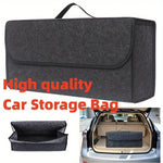 Gray Anti Slip Trunk Organizer for Boot Tools