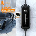 feyree Portable EV Charger 3.5KW 16A Adjustable Current | TS-NACS Plug for Tesla additional angle