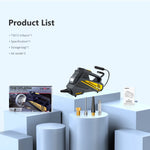 CARSUN Corded Portable Car Air Pump 12V 150PSI | Electric Tire Inflator with LED Li additional angle