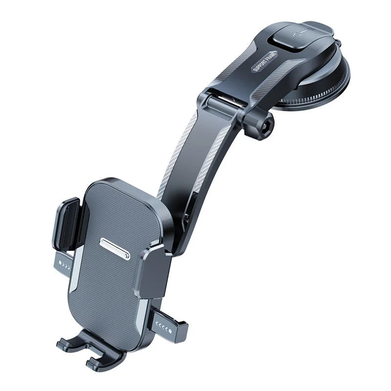 Car Phone Holder – Nano Flexible Silicone, 360° Rotation, Doesn't Block Screen, Com additional angle