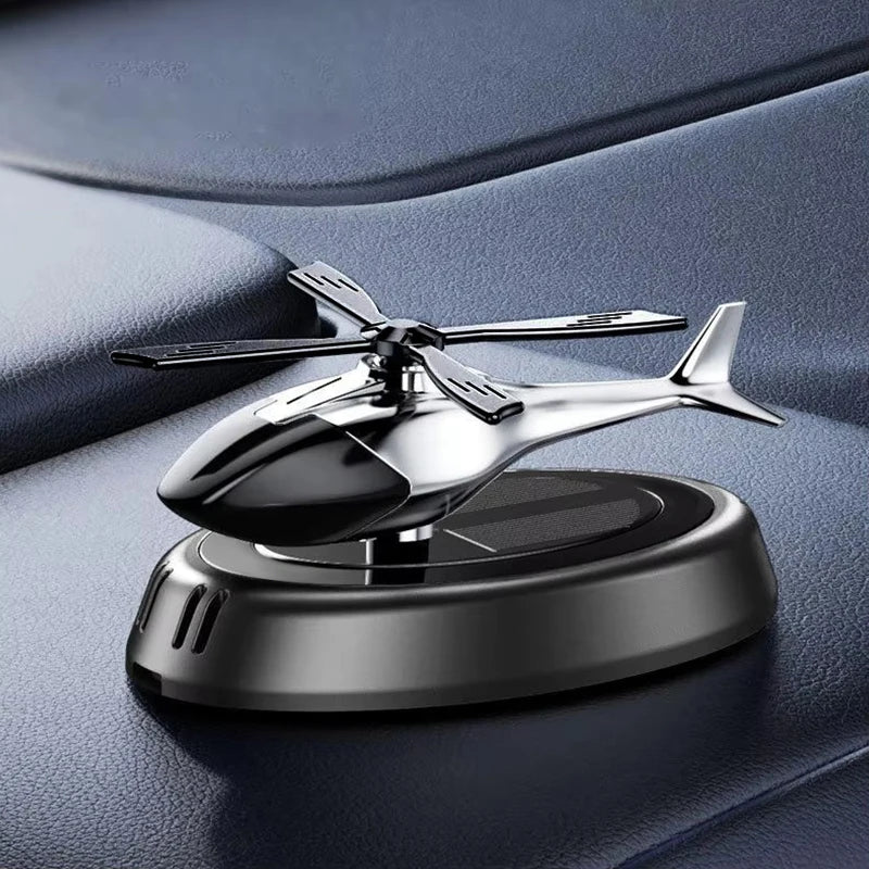 Solar Aircraft Car Decoration Ornaments Car Interior Accessories Desktop Ornament Gif alternate view