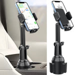 Adjustable Cup Holder Phone Mount | Universal Car Truck Golf Cart Accessory additional angle