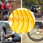 4pcs Car Motorcycle Rim Protectors | Flexible Tire Changing Guard Set lifestyle view