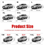 All Season Thickened Car Cover | Anti Hail, Waterproof, Snowproof Outdoor Protector additional angle