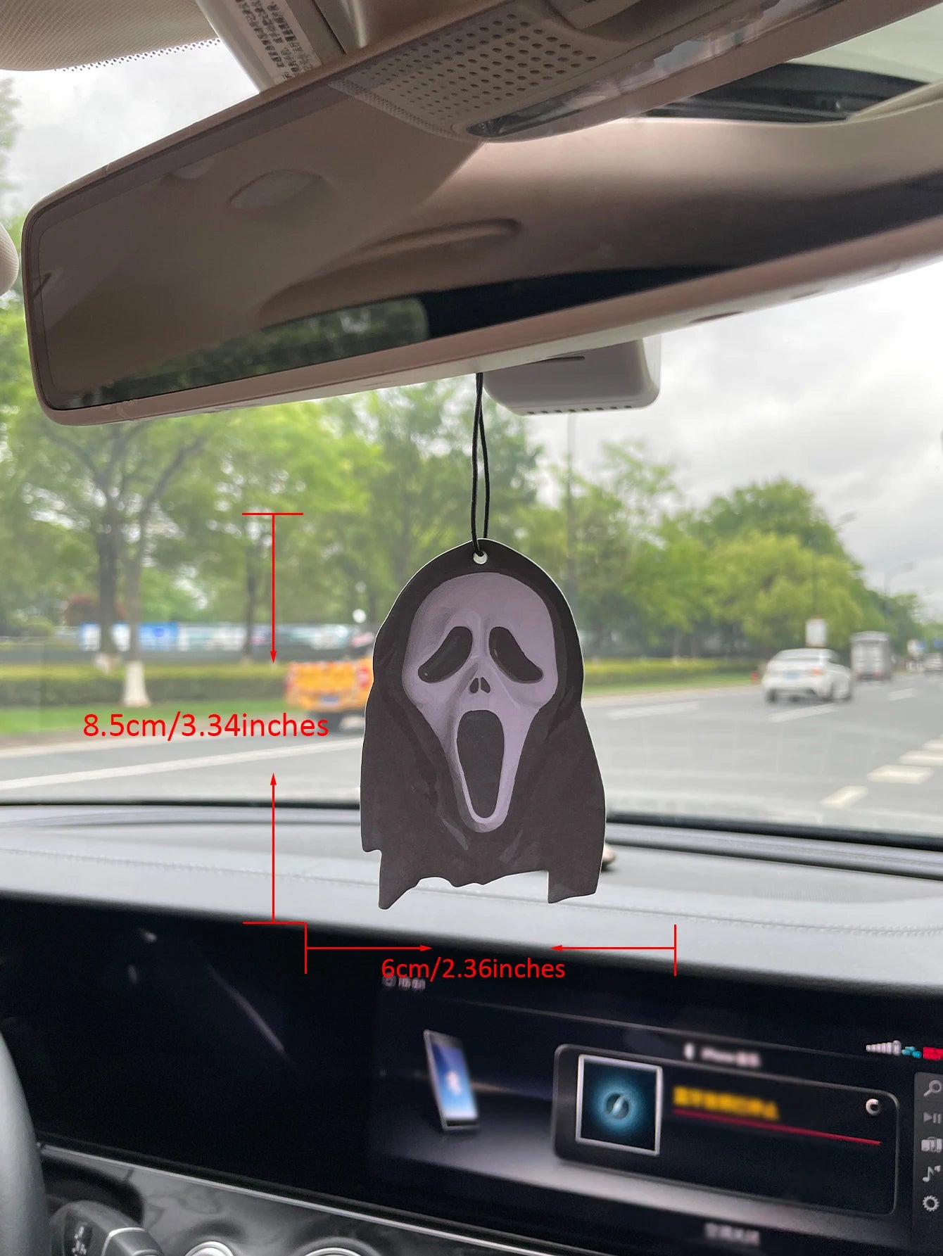 Skull, Hilton Fresh Scent Five-Star Neutral Car Perfume and Non-Toxic Air Freshener |   Natural Essential Oils and Aromatherapy Scent Tablets (Noroili/Grapefruit/Cedar) |   Hanging Type and Dual-Purpose as a Vent Clip |   Lon