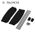 2pcs 50cm Car Sun Shade Side Window Curtain | Foldable UV Protection Auto Accessori additional angle