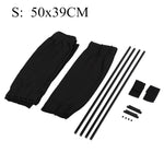 2pcs 50cm Car Sun Shade Side Window Curtain | Foldable UV Protection Auto Accessori additional angle