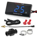 Mini Motorcycle Water Temperature Gauge | Universal 12V Thermometer for XMAX CB400 alternate view