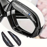 2 pieces for "HYBRID" car rearview mirror raincoat - water blocking sun visor, suitable for Toyota Pulis