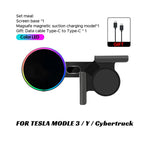 Car Phone Mount Holder 15W Magnetic Wireless Charger | Compatible with MagSafe for Te lifestyle view
