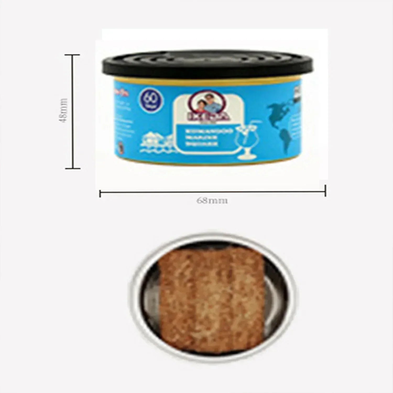 Car Air Freshener Bubble Gum Scent Organic Cans Odor Eliminator Essential Long-Lasting Strong Fragrance For Auto Home Closet