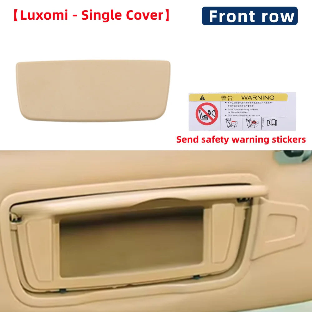 For Porsche Boxster Cayman 911 981 982 991 992 718 Car Left Right Sun Visor Vanity Mirror Cover or Assembly 98173103128