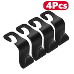 Car Seat Back Hook Universal Car Single Hook Hanger Headrest Storage Hanger Clip High close-up view