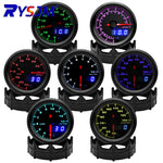 2" 52mm 7 Colors LED Dual Display Car Gauge Set | Boost Water Oil Temp Pressure Voltmeter