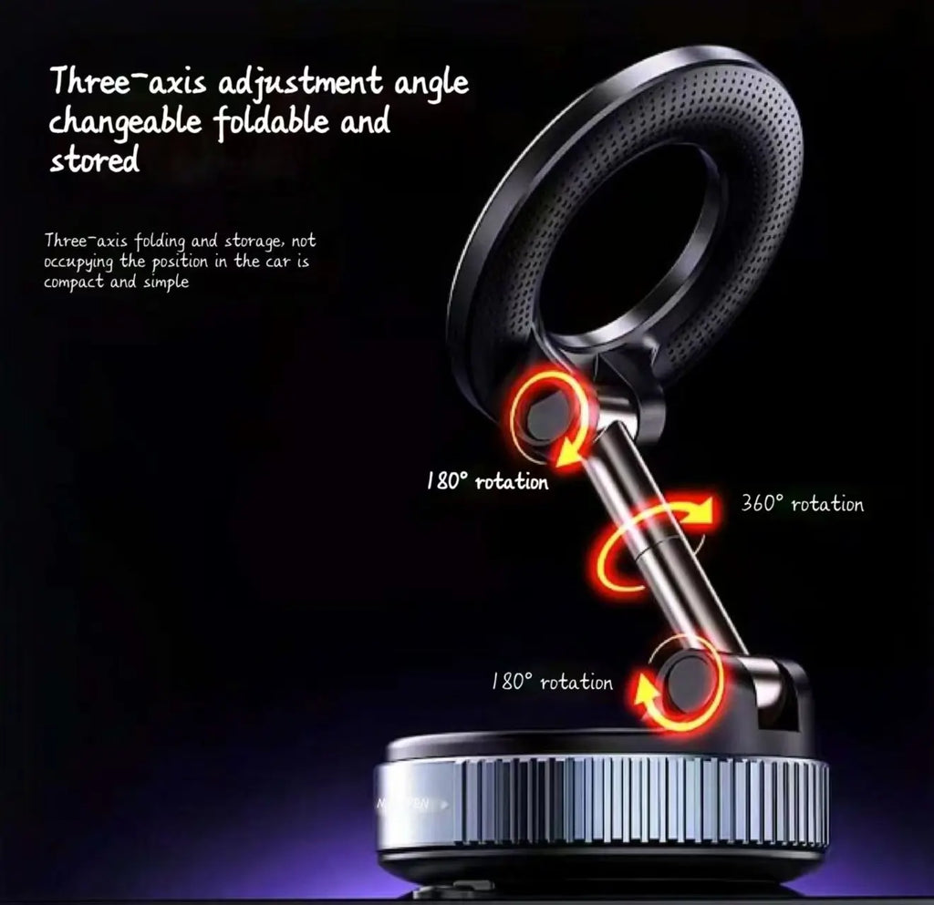 Strong Magnetic Phone Stand | 720° Foldable Car Mount Holder lifestyle view