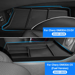 For Chery Omoda 5 C5 2022 2023 2024 2025 Under Center Console Organizer Storage Box Tr close-up view