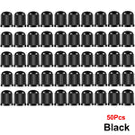 AUTCOAT Tire Stem Valve Caps | Universal Plastic Valve Covers for Cars, Trucks, Bikes detail view