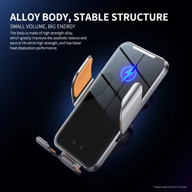 Wireless Car Charger Magnetic Auto Car Phone Holder Mount | Fast Charging Stand for i lifestyle view