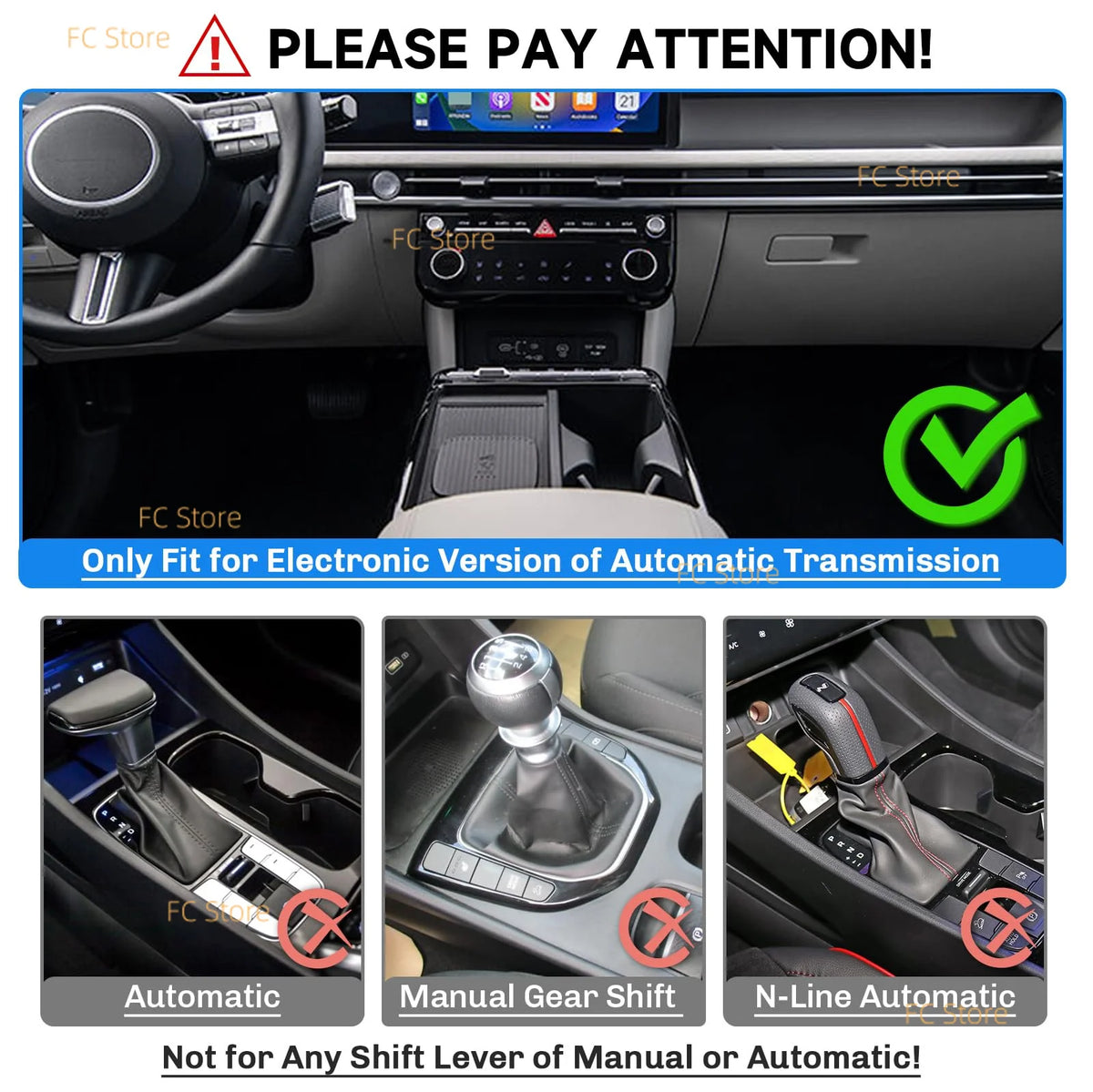 For Hyundai For Tucson NX 2025 2026 Car Central Armrest Storage Box Central Control C alternate view