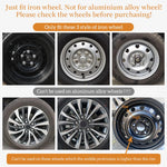 Sports Caps Rim 15inch Hub Cover for Iron Rim Wheel Cover Set of 4 Steel Replacement Plastic Hubcap for R15 Tire Car Accessories