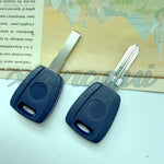 No Buttons Car Key Housing Key Case Shell for Fiat 500 Punto Ducato Stilo Panda Idea with SIP22 / GT