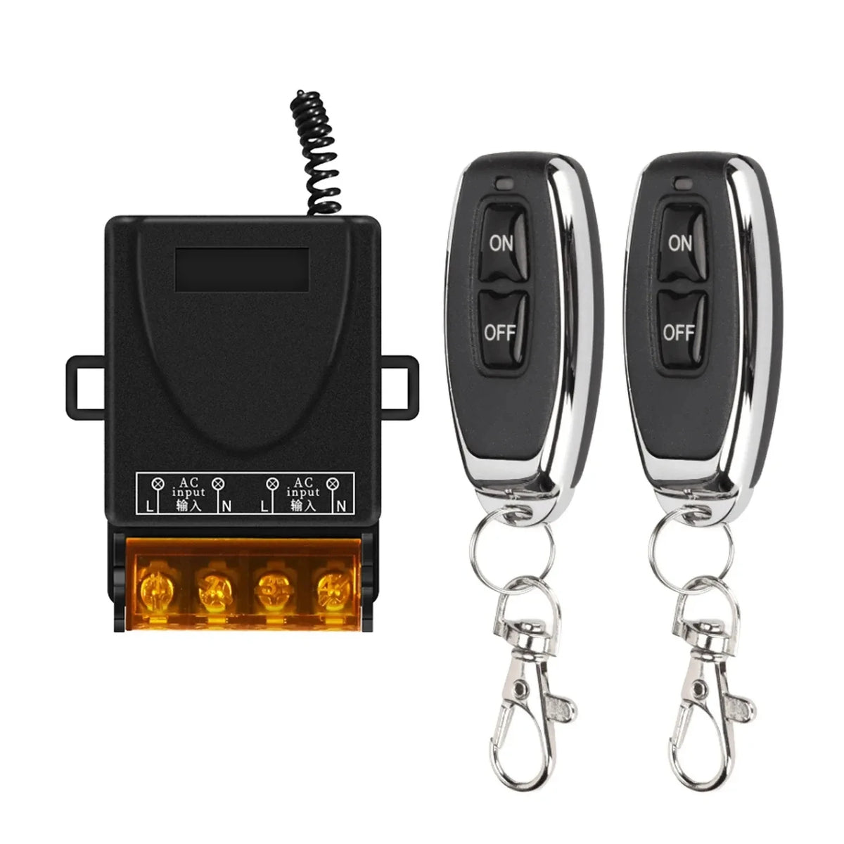 AC 220V 30A Relay Universal Remote Control Switch 433mhz Wireless Switch and On Off T alternate view
