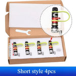 4pcs Universal Tire Valve Pressure Relief Valve | Desert Off-road Sand Tire Quick Rele close-up view