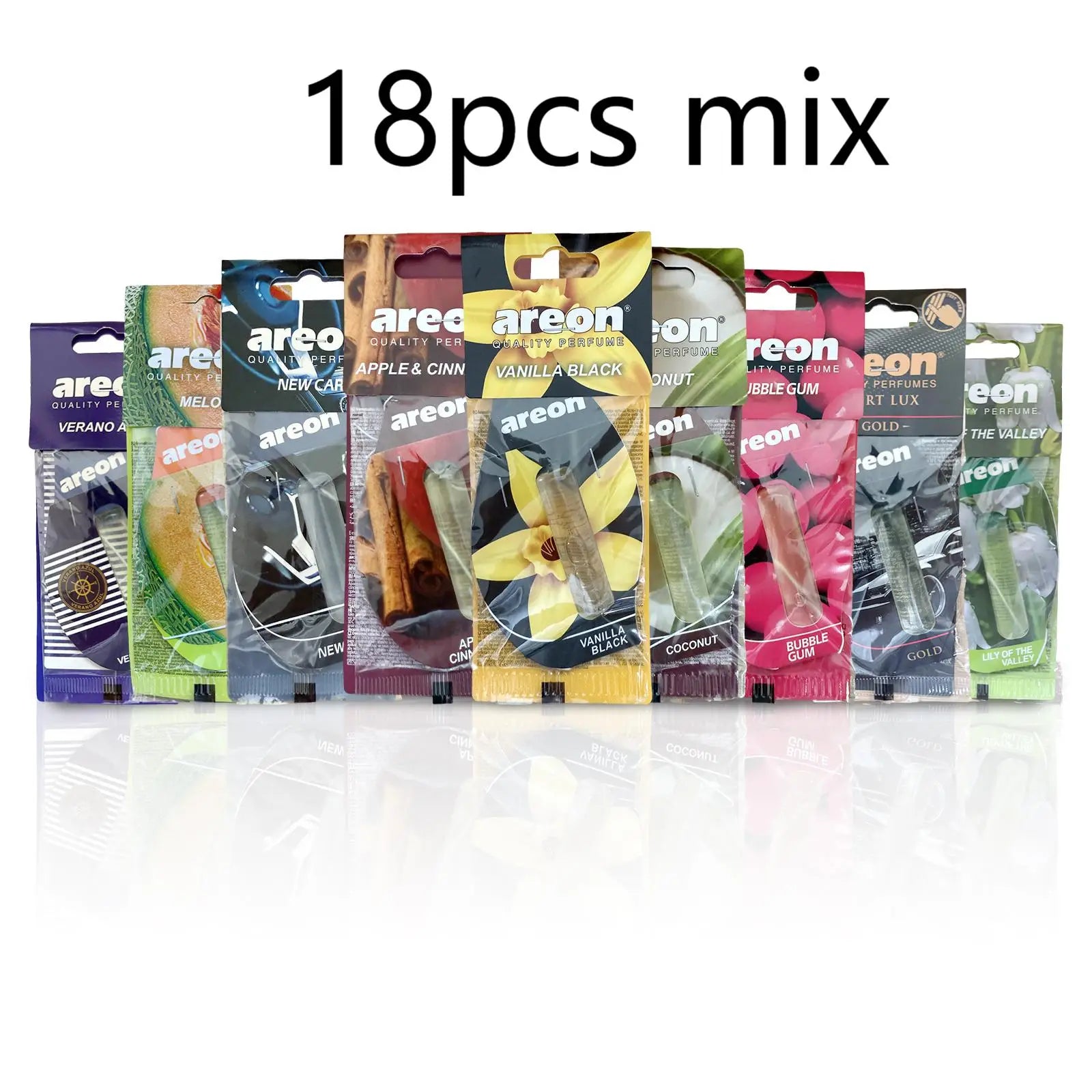 Car Air Freshener Natural Tea Fragrance | Vehicle-Mounted Hanging Vanilla Scent Water Dr detail view