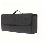 Car Trunk Storage Box 1-Pack: Foldable Bag with Compartments & Handle, for SUVs/Sed additional angle
