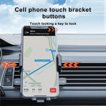Car Phone Holder Windshield Dashboard 360° Rotation GPS Navigation Extension Rod detail view