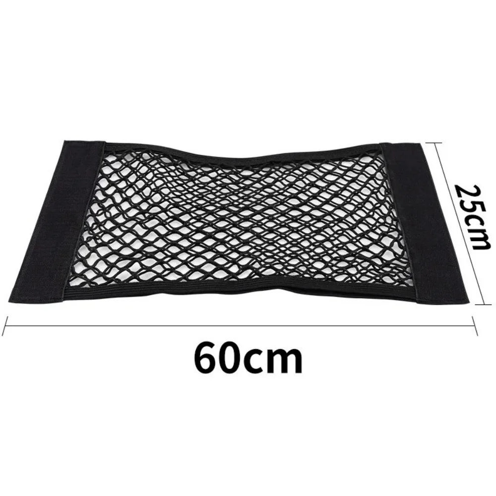 Car Seat Back Elastic Mesh Storage Bag