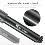 WEST BIKING Mini Aluminum Alloy Bicycle Hand Air Pump | 100Psi Tire Inflator for Schrade detail view