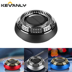 1pcs Solar Powered Car Interior Air Freshener Center Console Decoration Rotatable Aromatherapy Cologne Ocean Perfume