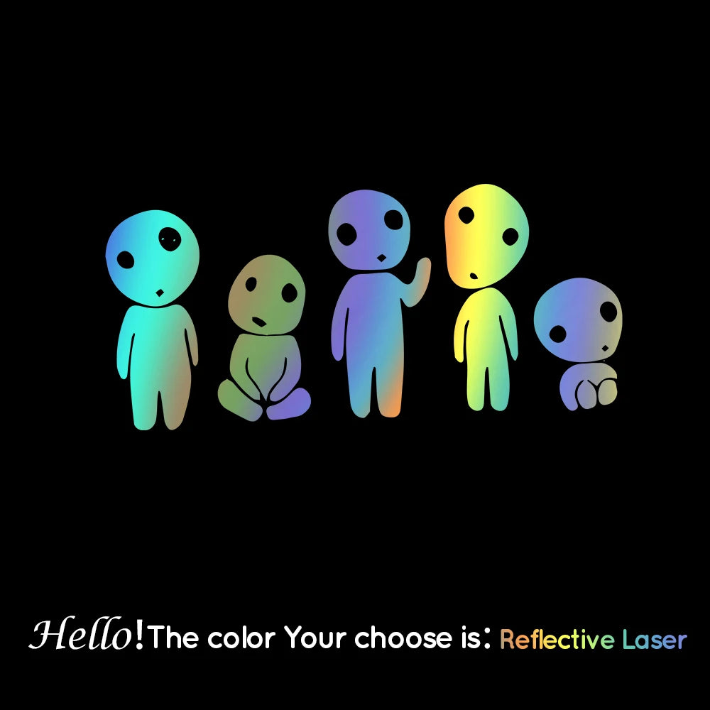 Car Body Alien Car Stickers And Decals Funny Decal Car Window Decoration Vinyl Stickers detail view