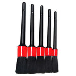 5PCS Car Cleaning Wheel Brush Car Detail Brush Suitable For Tire Engine Car Interior alternate view