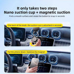 Magnetic Car Phone Holder | 360 Degree Rotating Vacuum Suction Cup Stand additional angle
