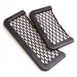 1Pcs Car Organizer Storage Bag Auto Paste Net Pocket Phone Holder Car Accessories 20cm*8cm and 8cm*1