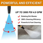 High Pressure Spray Gun Wand Tips | Car Cleaning Jet Washer Lance Nozzle lifestyle view
